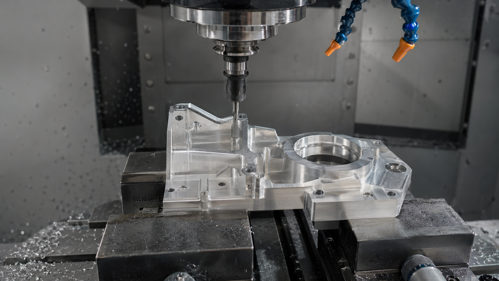 Precision CNC prototype machining and inspection