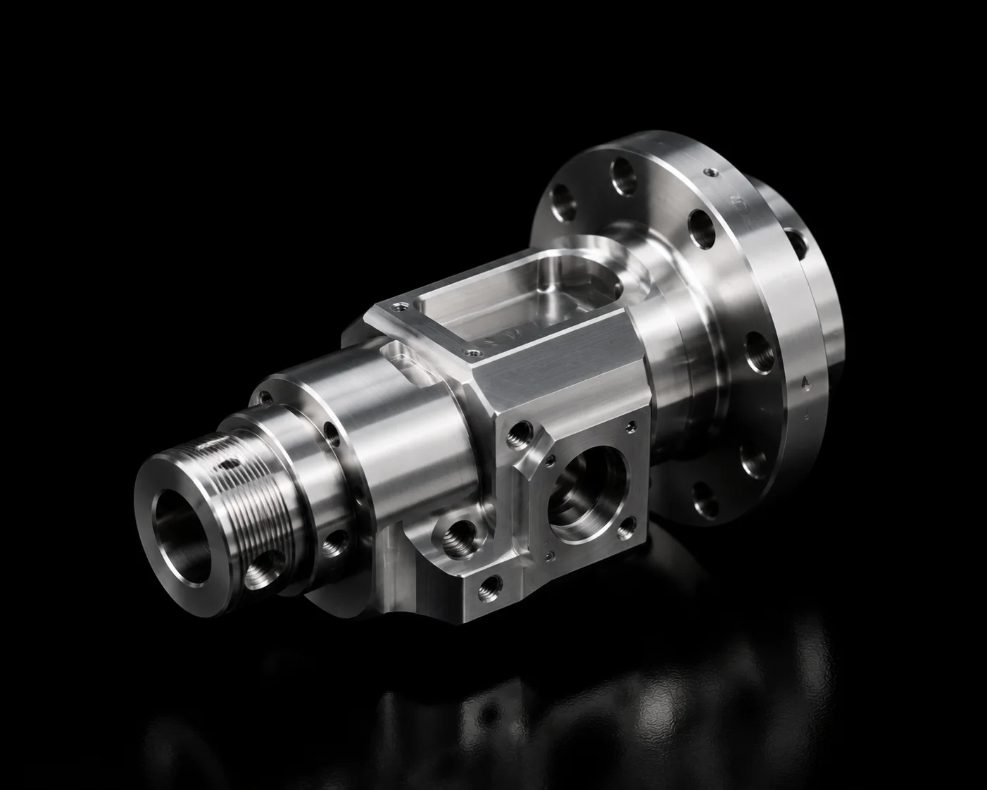 Mill-turn machining service for complex components